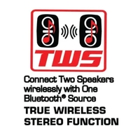 Portable Bluetooth Blaze Party Speaker with Full Glow Disco Lights - NDS-1215 - Thumbnail 2