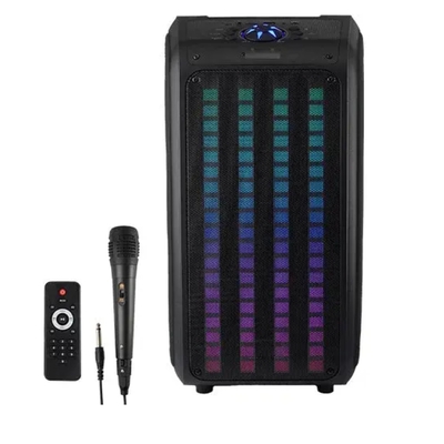 2 x 6.5" sound traveler portable backpack speaker - iq-8265bt - Thumbnail 3