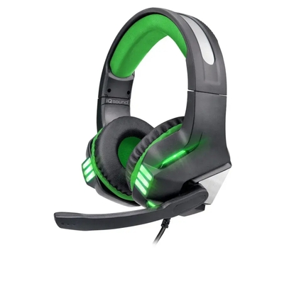 Pro-wired gaming headset - iq-480g grn - Thumbnail 5