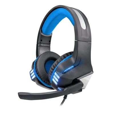 Pro-Wired Gaming Headset - IQ-480G BLU
