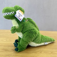 Soft Green Dinosaur Plush Bag - Thumbnail 4