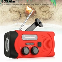 2000mAh Emergency LED Radio Solar Hand Crank AM/FM/NOAA Flashlight Phone Charger - 723466572768 - Thumbnail 4