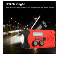 2000mAh Emergency LED Radio Solar Hand Crank AM/FM/NOAA Flashlight Phone Charger - 723466572768 - Thumbnail 5
