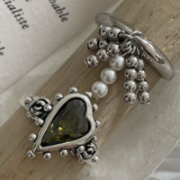 Emo Punk Ring set Adjustable  - Thumbnail 2