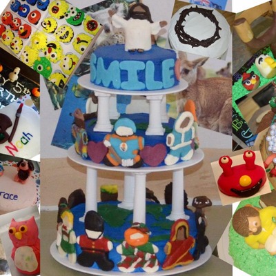 Custom candy figurines