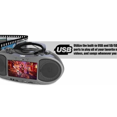 Bluetooth dvd boombox - ndl-256
