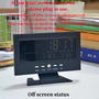 Alarm Clock Weather Station Thermometer Temperature Humidity Monitor-1