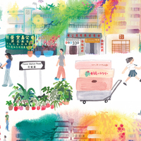  Flower Market, Mongkok Giclée Print (A3 or A4 size) - Thumbnail 1
