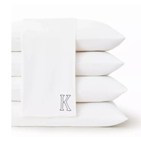 White Bambusa 7-Piece Sheet Set - WHITEKING - Thumbnail 2