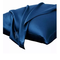 Navy Blue Bambusa 7-Piece Sheet Set - NAVYBLUEKING - Thumbnail 4