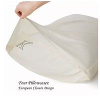 Ivory Bambusa 7-Piece Sheet Set - IVORYKING - Thumbnail 5