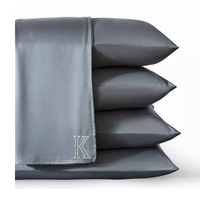 Grey Bambusa 7-Piece Sheet Set - GREYKING - Thumbnail 2