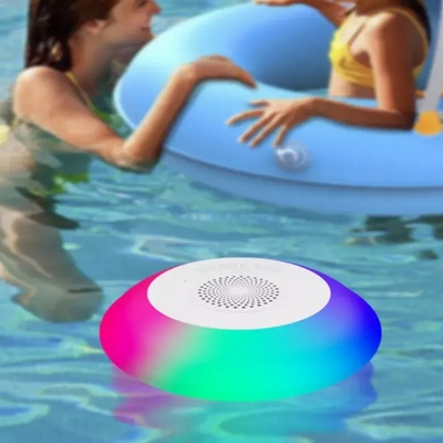 Floatilla bluetooth led enabled waterproof speaker for pools and outdoors - 723466580328 - Thumbnail 4