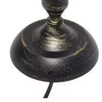 Simple Designs Traditional Candlestick Table Lamp - LT2075-WHT - Thumbnail 6