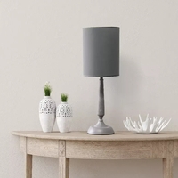 Traditional Candlestick Table Lamp - LT2075-GRY - Thumbnail 3