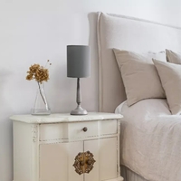 Traditional Candlestick Table Lamp - LT2075-GRY - Thumbnail 4