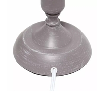 Traditional Candlestick Table Lamp - LT2075-GRY - Thumbnail 5