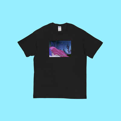 Revolutionary girl utena i only feel like sleeping meme t shirt black - Thumbnail 1