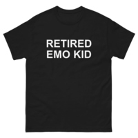 Free Shipping-RETIRED EMO KID TEE - Thumbnail 1