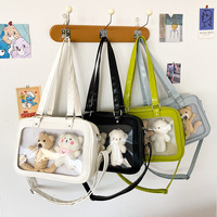 Students shoulder pain bag wa bag handheld crossbody bag - Thumbnail 4