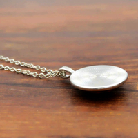 Stunning Star Light Ancient Buddhist Mandala Handmade Art Print Necklace Artistic Jewelry Ootdstyle  Amazing - Thumbnail 5