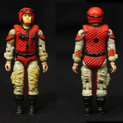 Gi joe funskool crazylegs (flesh coloured gloves variant)