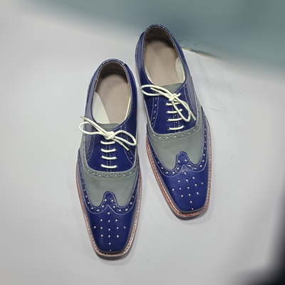 Elegant oxford, brogue & derby trendy leather handmade shoes for men