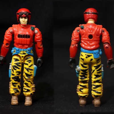 Gi joe funskool sky diver (sculpted arm variant)
