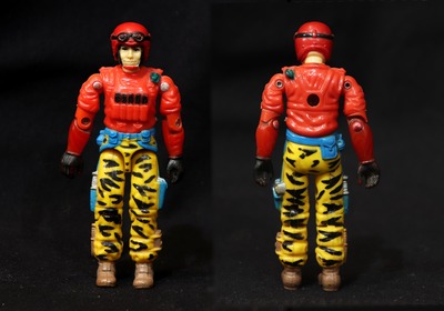 GI Joe Funskool Sky Diver (Sculpted Arm Variant)