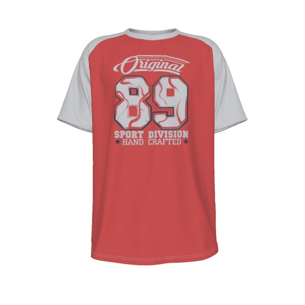 Urban varsity streeatwear tee, athletic sport shirt