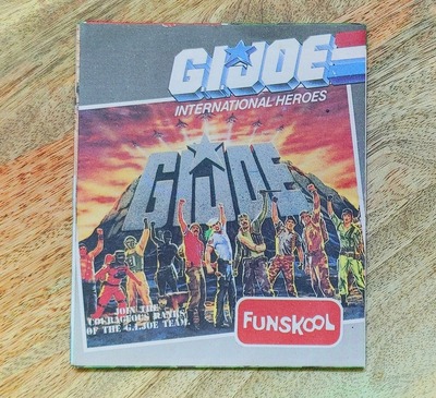 Funskool GI Joe Catalog/Vehicle Insert