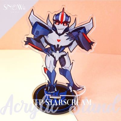 Tfp starscream acrylic stand