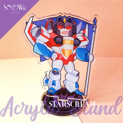 Idw starscream acrylic stand