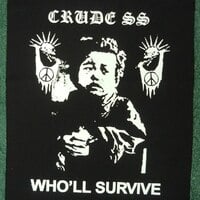 CRUDE S.S. - . Back patch - Thumbnail 1
