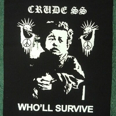 Crude s.s. - . back patch