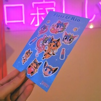 Fizzi / Rio sticker sheet - Thumbnail 1