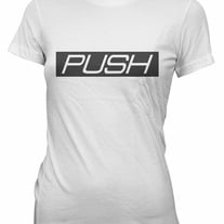Women's PUSH T-Shirt White/black