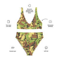 Recycled high-waisted bikini - Thumbnail 10