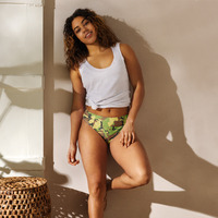 Recycled high-waisted bikini bottom - Thumbnail 3