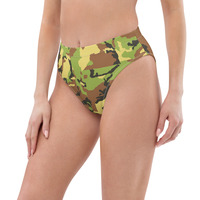 Recycled high-waisted bikini bottom - Thumbnail 6