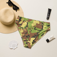 Recycled high-waisted bikini bottom - Thumbnail 14