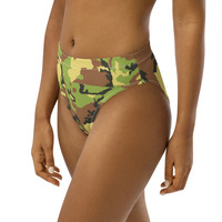 Recycled high-waisted bikini bottom - Thumbnail 25