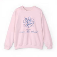 *Free Shipping*BE CUTE & SAVE THE WORLD SWEATSHIRT - Thumbnail 4