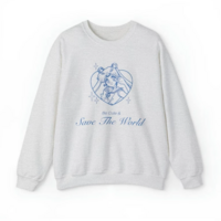 *Free Shipping*BE CUTE & SAVE THE WORLD SWEATSHIRT - Thumbnail 5