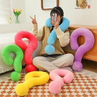 Colorful Question Mark Pillow  - Thumbnail 2