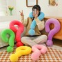 Colorful Question Mark Pillow -2