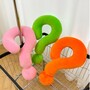 Colorful Question Mark Pillow -3