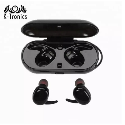 K-tronics kt touch two earbuds - kt-tou2-blck - Thumbnail 3