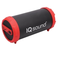 3" Portable Bluetooth Speaker - IQ-1606BT RED - Thumbnail 1