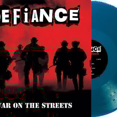 Defiance-war on the street lp blue